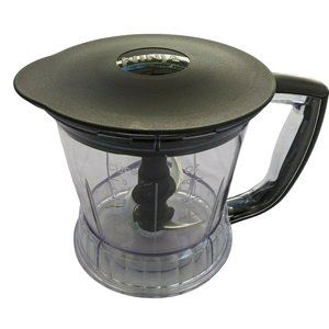Ninja QB1004 Food Processor 5 Cup 40 Oz. Pitcher, LID and Blades- REPLACEMENTS